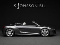 Begagnad Audi R8 Spyder 525 HK (386 kW) 2013 Grå Cab