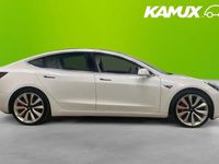 Begagnad Tesla Model 3 Performance 461 kW (627 HK) 2019 Vit Sedan