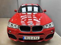 Begagnad BMW X3 M Sport 190 HK (139 kW) 2017 Röd SUV