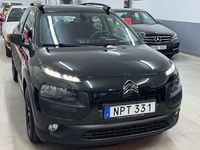 Begagnad Citroën C4 Cactus PureTech 82 HK (60 kW) 2016 Svart Halvkombi