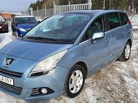 Begagnad Peugeot 5008 Business-Line 120 HK (88 kW) 2010 Blå Minibuss