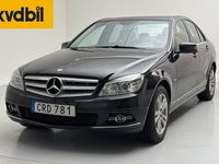 Begagnad Mercedes C200 136 HK (100 kW) 2010 Svart Sedan