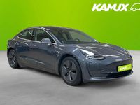 Begagnad Tesla Model 3 Long Range AWD 366 kW (498 HK) 2019 Silver/grå Sedan