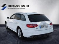 Begagnad Audi A4 S-Line 150 HK (110 kW) 2015 Vit Kombi