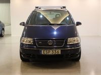 begagnad VW Sharan 2.8 V6 TipTronic 204hk Ny Besiktad M-Värme