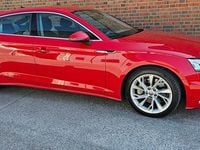 Begagnad Audi A5 Sportback 265 HK (194 kW) 2021 Tangoröd metallic Halvkombi