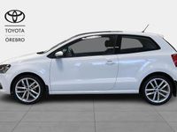 Begagnad VW Polo GT 112 HK (82 kW) 2016 Vit Halvkombi