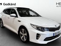 Begagnad Kia Optima GT-Line 141 HK (103 kW) 2017 Vit Kombi
