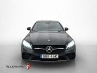 Begagnad Mercedes C220 AMG 194 HK (142 kW) 2020 Svart Sedan