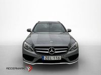 Begagnad Mercedes C220 AMG 170 HK (125 kW) 2017 Grå Kombi