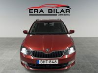 Begagnad Skoda Fabia Elegance 111 HK (81 kW) 2015 Röd Halvkombi