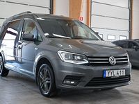 Begagnad VW Caddy Maxi Life Life 102 HK (75 kW) 2017 Ljusgrå Minibuss