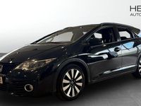 Begagnad Honda Civic 120 HK (88 kW) 2015 Svart Kombi
