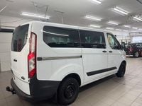 Begagnad Ford Transit Custom 125 HK (91 kW) 2014 Vit Minibuss
