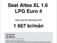 begagnad Seat Altea XL 1.6 LPG Euro 4