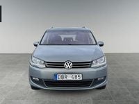 Begagnad VW Sharan 140 HK (102 kW) 2010 Grå Minibuss