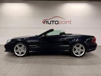 Begagnad Mercedes SL500 AMG 388 HK (285 kW) 2008 Blå Cab