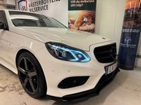 begagnad Mercedes E220 4MATIC AMG Sport Kamera/kedja/Drag/SOV