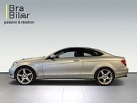 begagnad Mercedes C180 Coupé 156hk Sensorer Halvskinn AMG Fälga