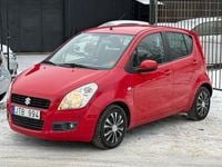 Begagnad Suzuki Splash GLS 65 HK (47 kW) 2009 Röd Halvkombi