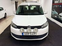 Begagnad VW Caddy 75 HK (55 kW) 2015 Vit Minibuss