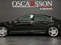 Begagnad Mercedes S63 AMG Exclusive 532 HK (391 kW) 2009 Svart Sedan