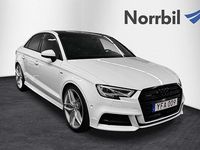 Begagnad Audi A3 S-Line 150 HK (110 kW) 2016 Vit Sedan