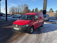 Begagnad VW Caddy Maxi 102 HK (75 kW) 2017 Röd Minibuss