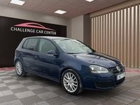 Begagnad VW Golf VI GT 140 HK (102 kW) 2008 Blå Halvkombi