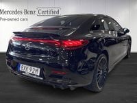 Begagnad Mercedes EQE350 AMG line 215 kW (293 HK) 2024 Svart Sedan