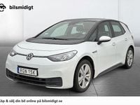 Begagnad VW ID.3 Pro Performance 150 kW (204 HK) 2021 Vit Halvkombi