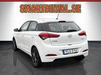 Begagnad Hyundai i20 Premium 101 HK (74 kW) 2017 Vit Halvkombi