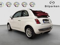 Begagnad Fiat 500C Lounge 69 HK (50 kW) 2011 Vit Cab