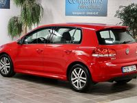 Begagnad VW Golf VII 105 HK (77 kW) 2012 Röd Halvkombi