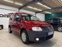 Begagnad VW Caddy 102 HK (75 kW) 2008 Röd Minibuss