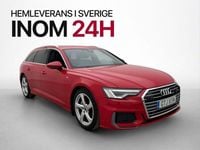 Begagnad Audi A6 S-Line 204 HK (150 kW) 2023 Röd Kombi