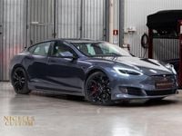 Begagnad Tesla Model S Performance 574 kW (781 HK) 2019 Grå Halvkombi