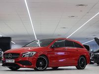 Begagnad Mercedes CLA180 Shooting Brake AMG 122 HK (89 kW) 2019 Röd Kombi