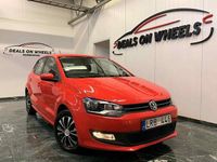 Begagnad VW Polo 86 HK (63 kW) 2011 Röd Halvkombi