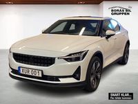 Begagnad Polestar 2 Long Range Dual motor 219 kW (299 HK) 2023 Vit Halvkombi