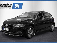 Begagnad VW Polo 95 HK (69 kW) 2018 Svart Halvkombi