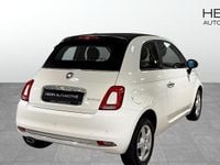 Begagnad Fiat 500C 2022 Vit Cab