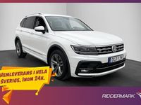 Begagnad VW Tiguan Allspace R-line 190 HK (139 kW) 2018 Vit SUV