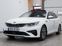 Begagnad Kia Optima Advance 205 HK (150 kW) 2020 Vit Kombi