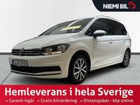 Begagnad VW Touran S 110 HK (80 kW) 2016 Vit Minibuss