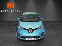 Begagnad Renault Zoe Intens 100 kW (136 HK) 2019 Blå Halvkombi