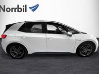 Begagnad VW ID.3 Edition 150 kW (204 HK) 2020 Vit Halvkombi