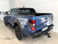 begagnad Ford Ranger Raptor 4X4 Kamera GPS D-Värme Drag 2021 2020, Transportbil