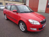 Begagnad Skoda Fabia Ambiente 90 HK (66 kW) 2011 Röd Kombi