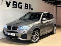 begagnad BMW X3 xDrive20d Steptronic M Sport Värmare Navi Drag Kamera